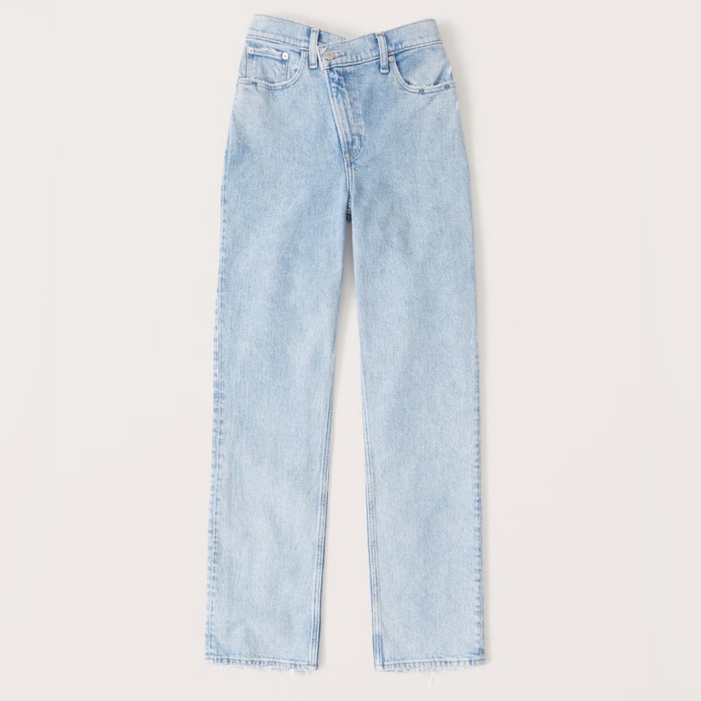 Abercrombie Ultra High Rise 90s Straight